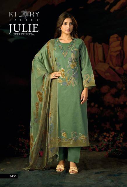 Kilory julie Designer dress material wholesale in Mumbai